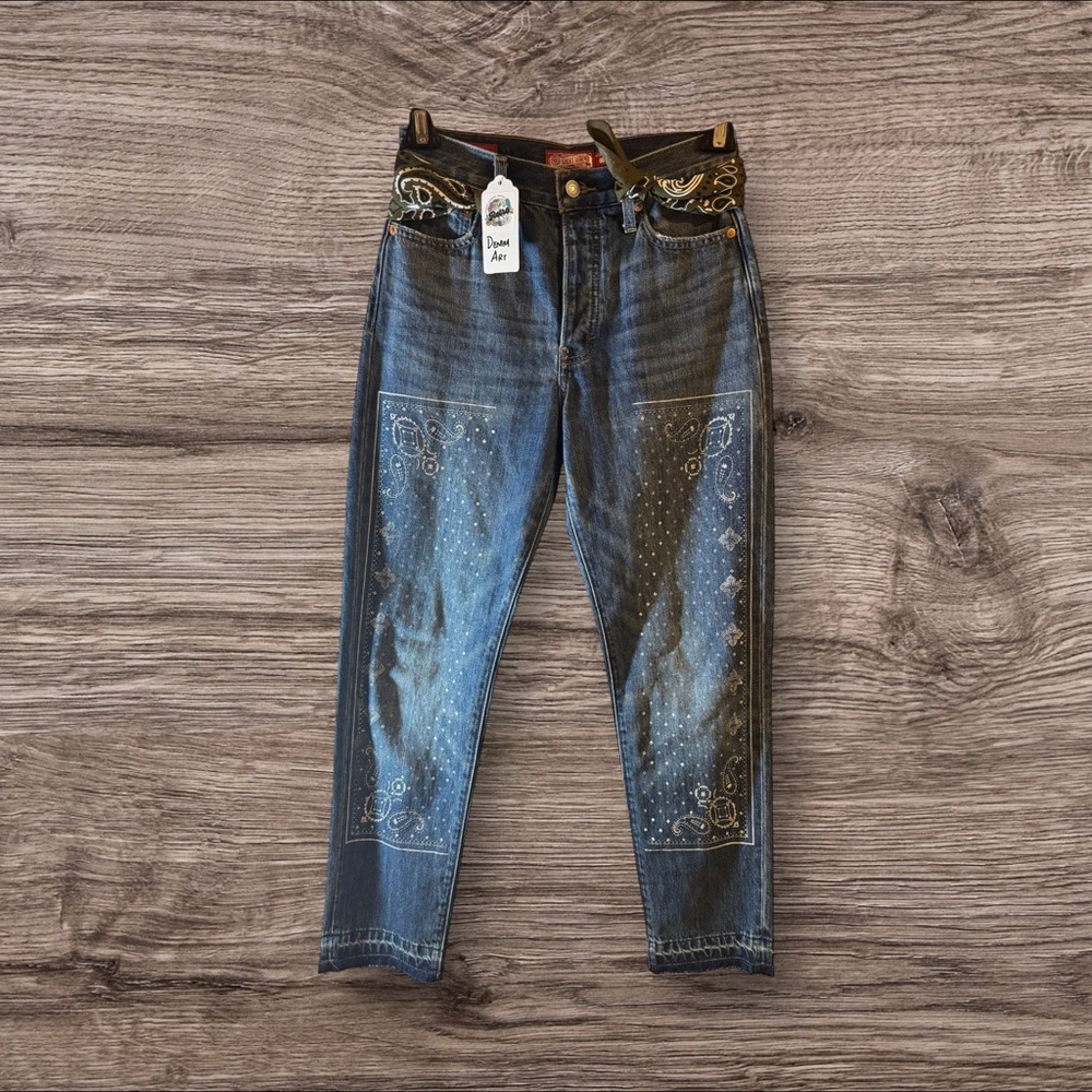 ✨ Lucky Legend Paisley High-Rise Drew Mom Jeans ✨